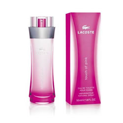 lacoste touch of pink scent